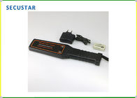 ABS Karet Portabel Metal Detector, IP55 Waterproof Security Guard Metal Detector pemasok