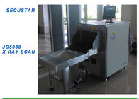 Pemindaian Warna Mesin Pemindai Bagasi X Ray JC5030 Dengan Gorden Dek Ganda pemasok