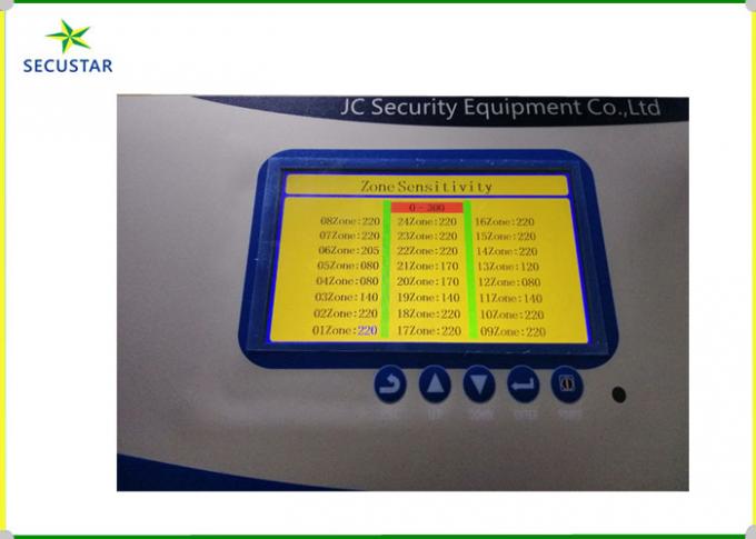 Alarm Keamanan Archway Metal Detector 7 Inch Monitor LCD Untuk Gerbang Sekolah 0